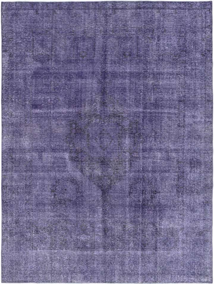 9' 8 x 13' Hand Knotted Ultra Vintage Persian Wool Rug
