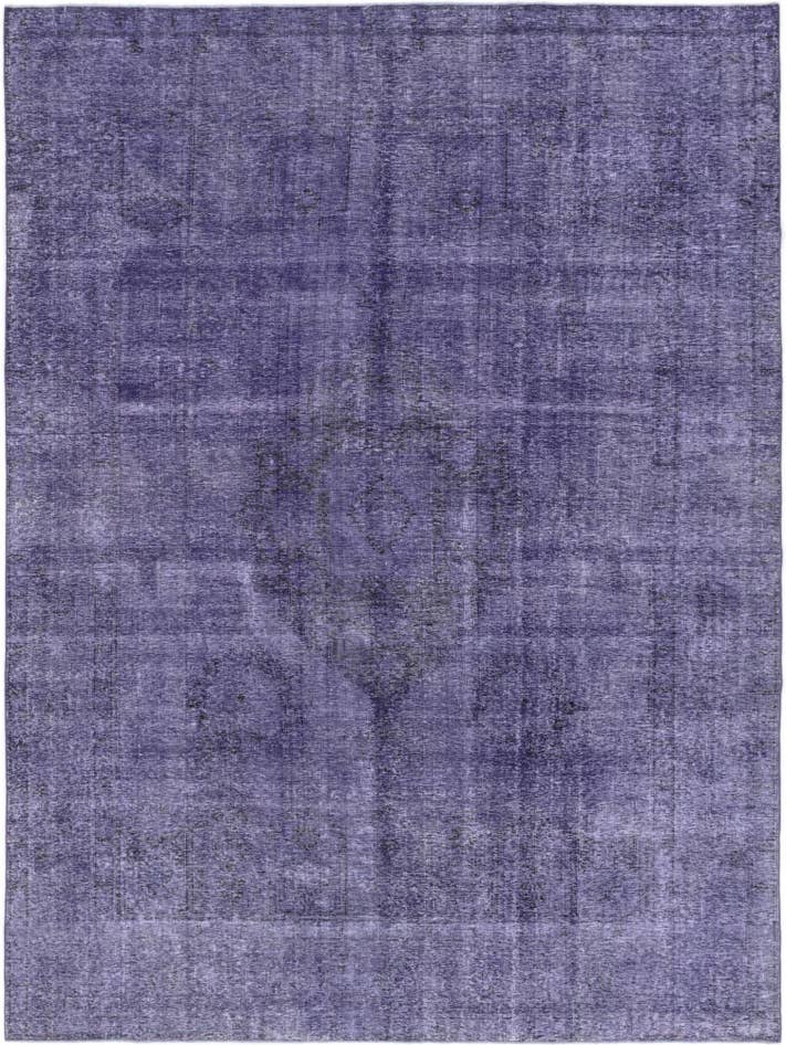 Detail image of 9' 8 x 13' Hand Knotted Ultra Vintage Persian Wool Rug