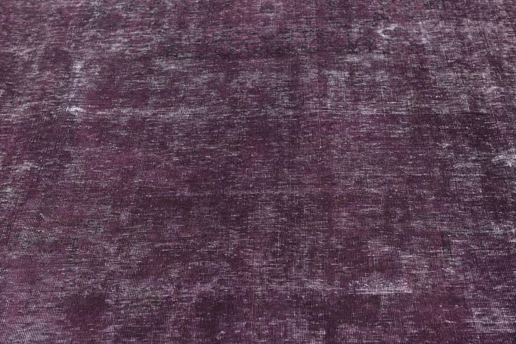 Detail image of 6' 9 x 9' 9 Hand Knotted Ultra Vintage Persian Wool Rug