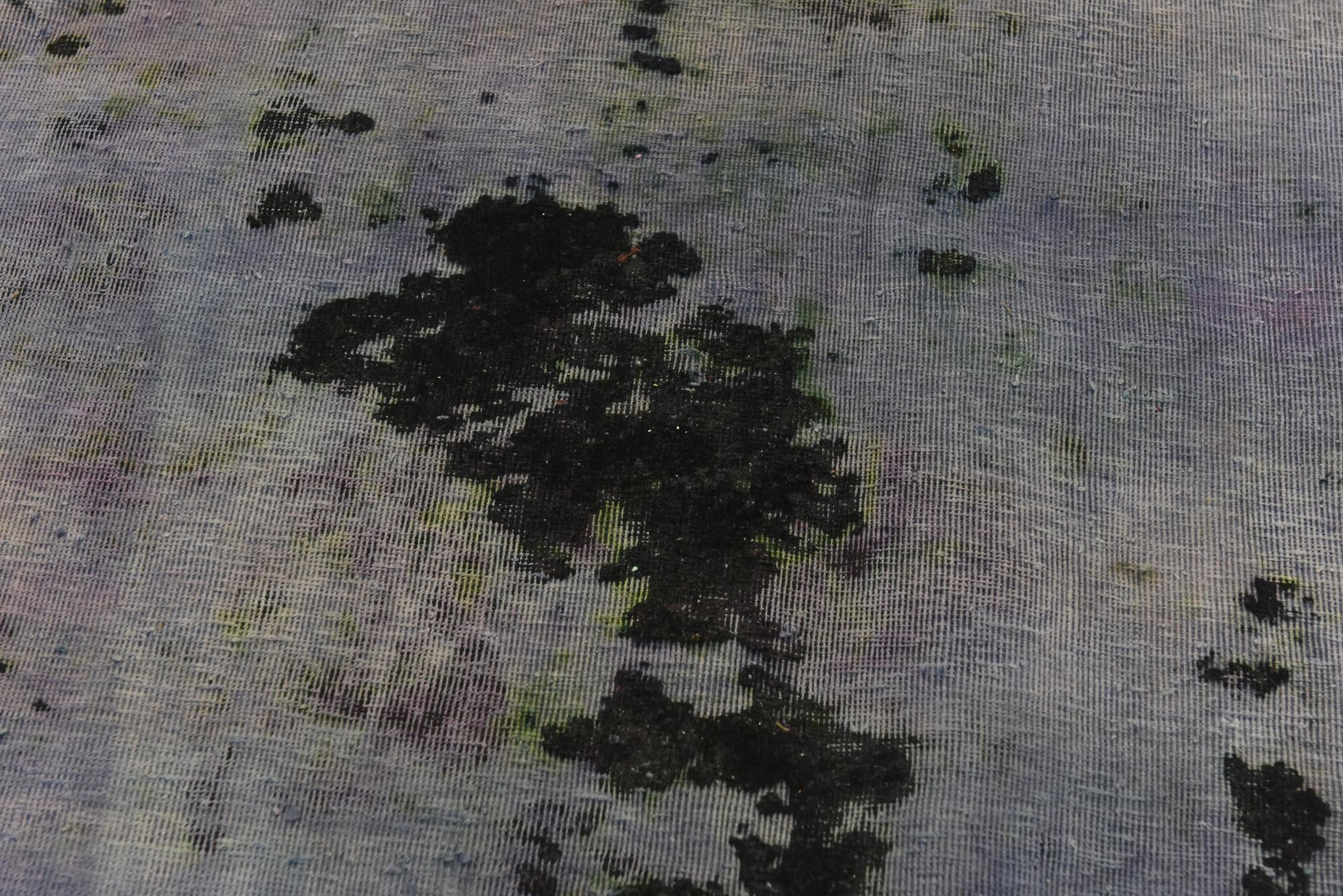 5' 9 x 8' Hand Knotted Ultra Vintage Persian Wool Rug