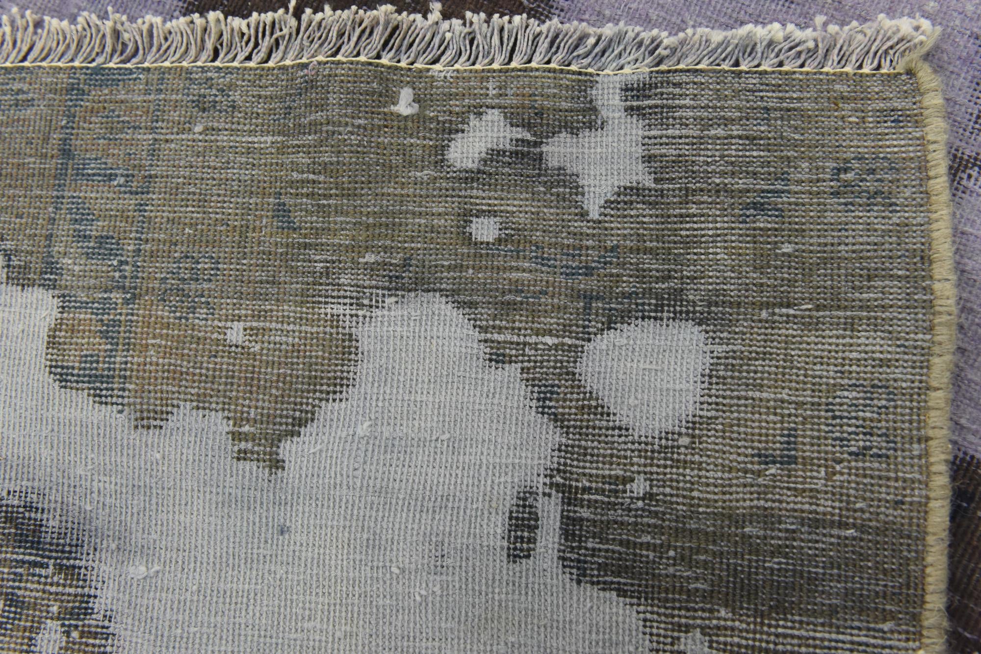 8' 4 x 10' 9 Hand Knotted Ultra Vintage Persian Wool Rug