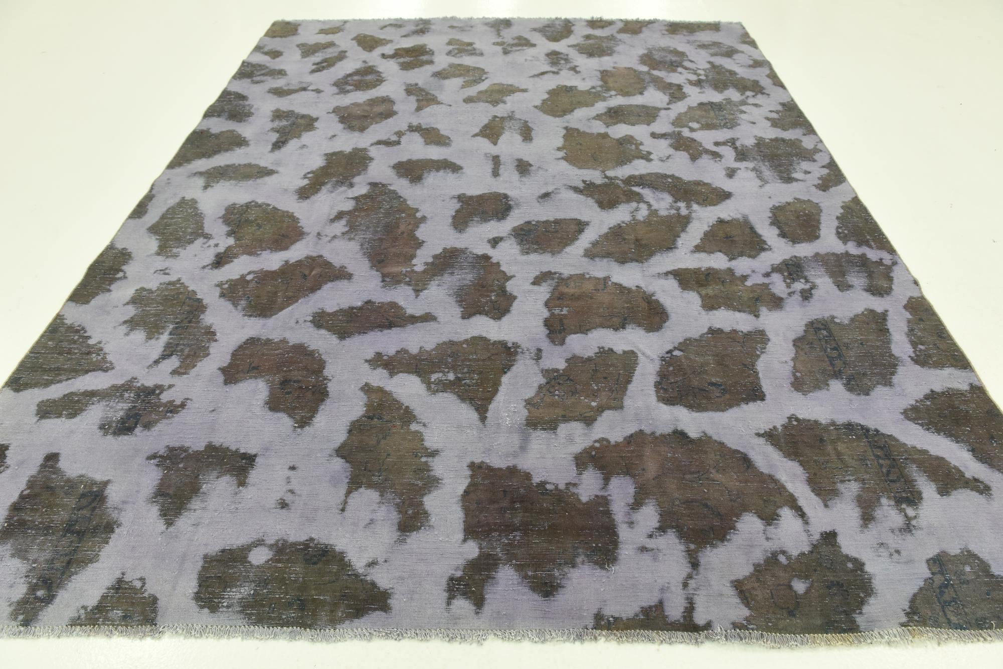 8' 4 x 10' 9 Hand Knotted Ultra Vintage Persian Wool Rug