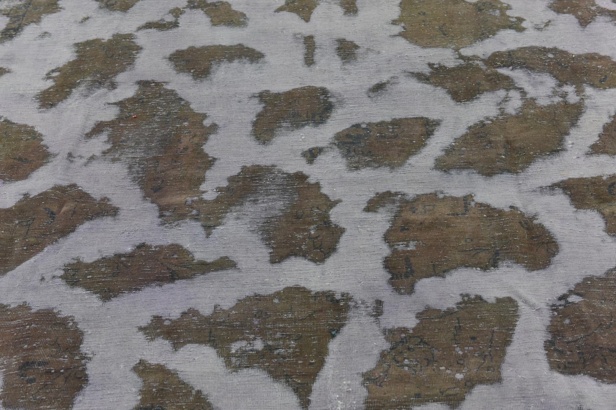 8' 4 x 10' 9 Hand Knotted Ultra Vintage Persian Wool Rug