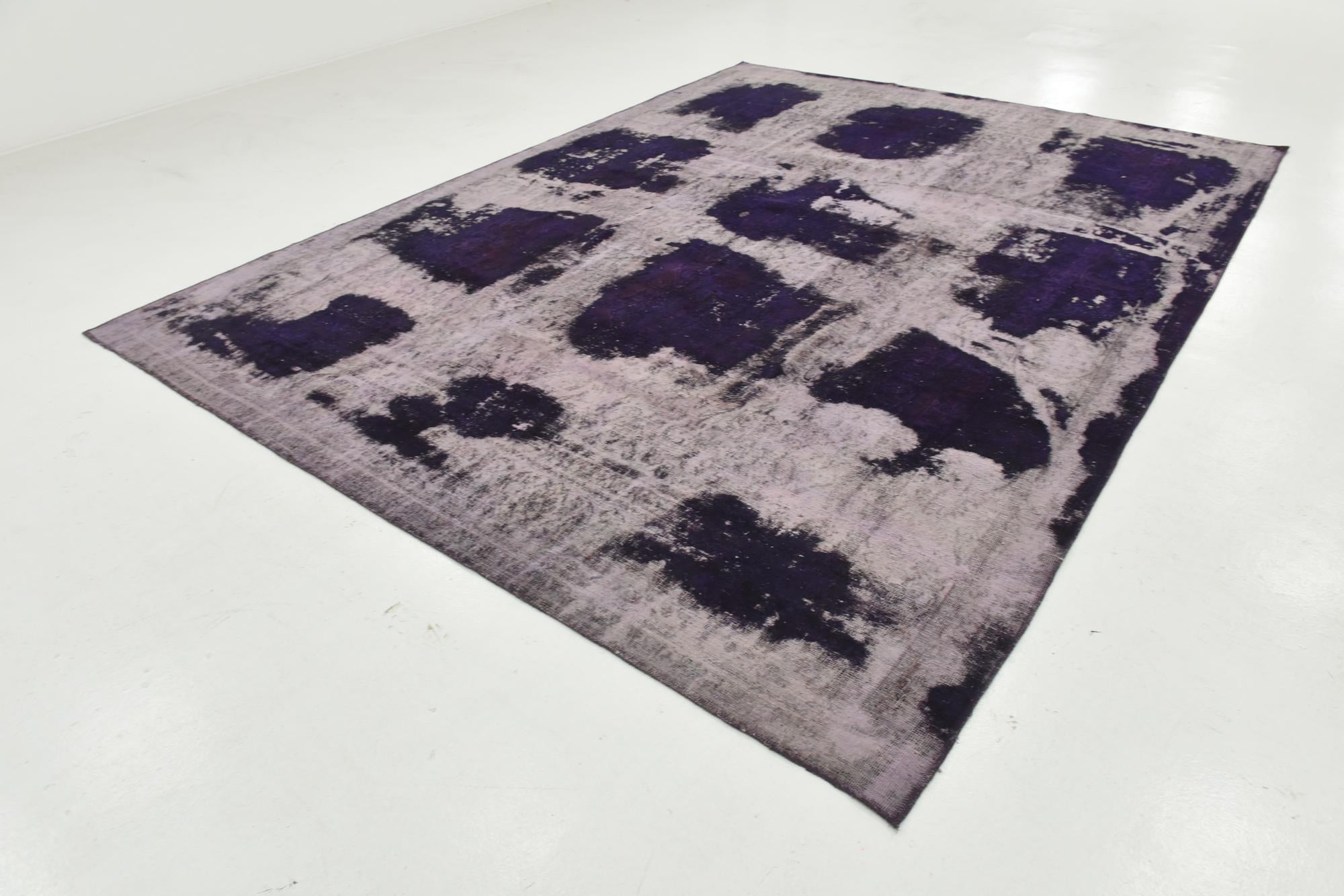 9' 5 x 12' 8 Hand Knotted Ultra Vintage Persian Wool Rug