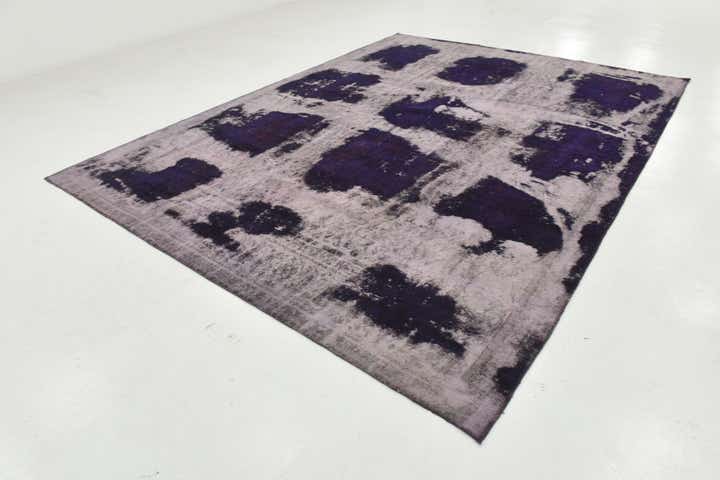 9' 5 x 12' 8 Hand Knotted Ultra Vintage Persian Wool Rug