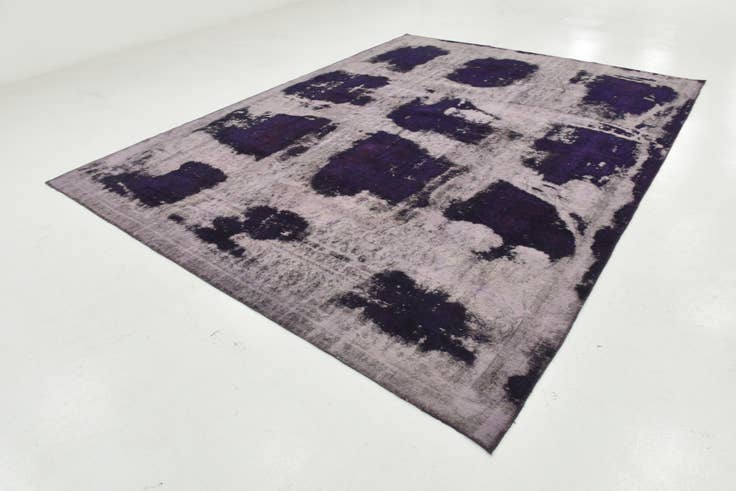 Detail image of 9' 5 x 12' 8 Hand Knotted Ultra Vintage Persian Wool Rug