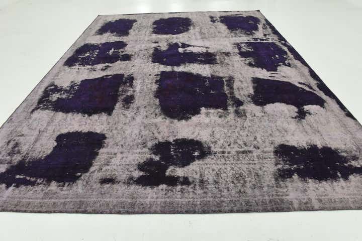 9' 5 x 12' 8 Hand Knotted Ultra Vintage Persian Wool Rug