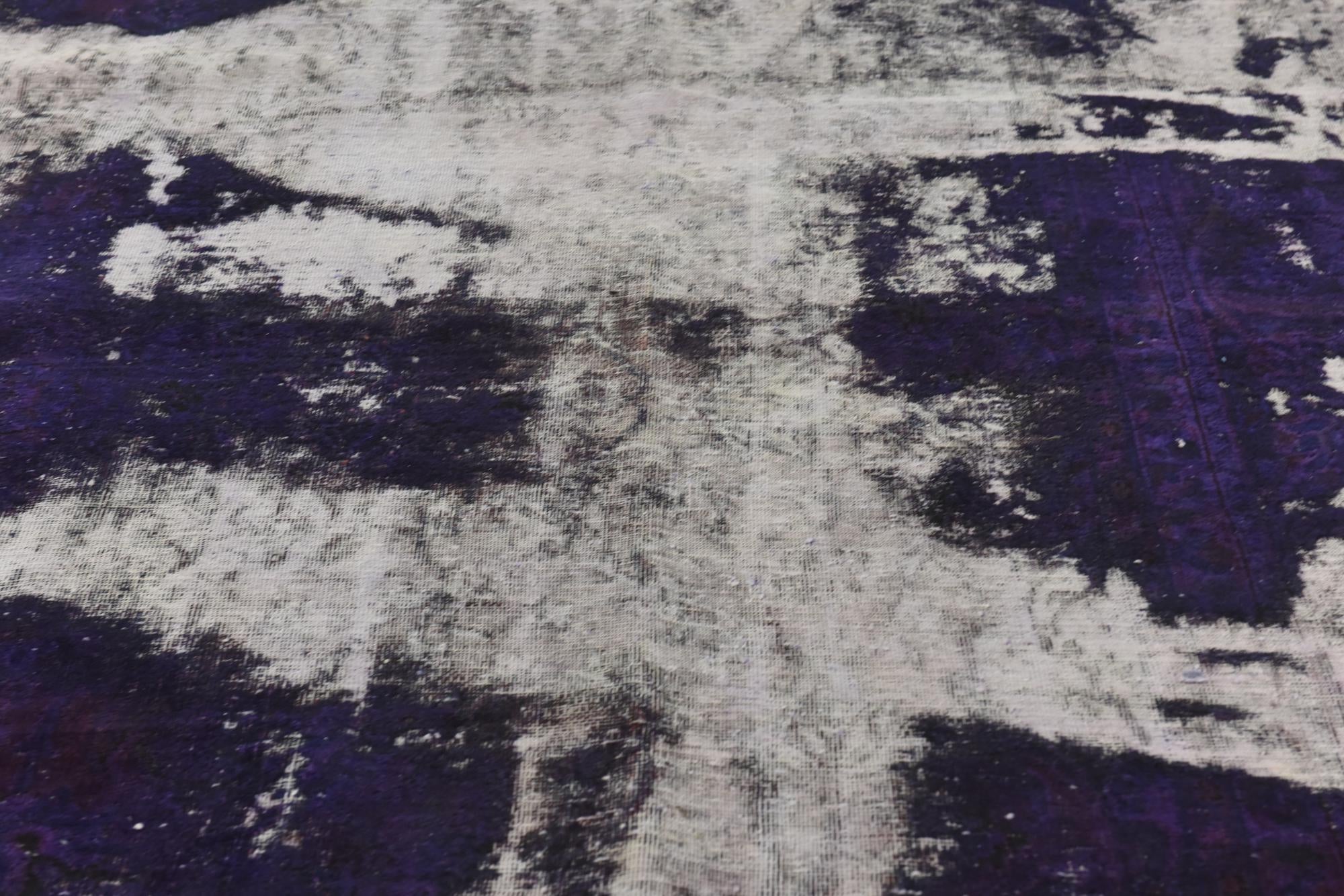 9' 5 x 12' 8 Hand Knotted Ultra Vintage Persian Wool Rug