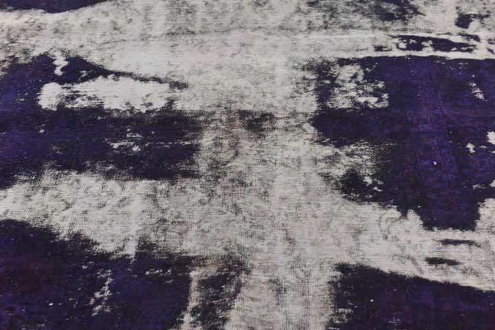 9' 5 x 12' 8 Hand Knotted Ultra Vintage Persian Wool Rug