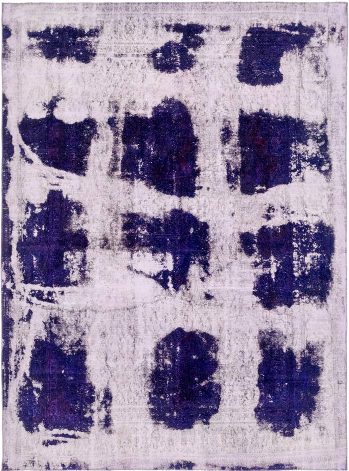 Detail image of 9' 5 x 12' 8 Hand Knotted Ultra Vintage Persian Wool Rug