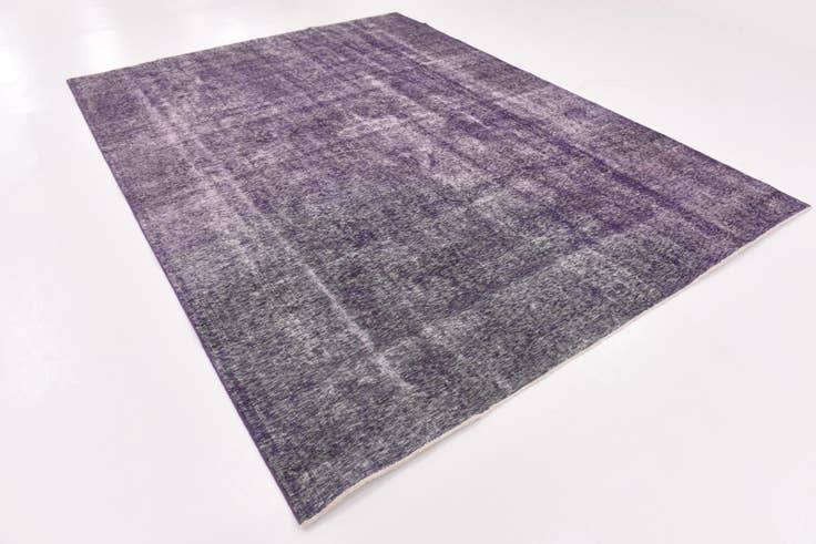 Detail image of 7' 10 x 10' 10 Hand Knotted Ultra Vintage Persian Wool Rug