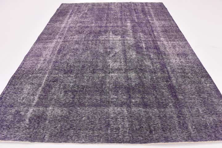 7' 10 x 10' 10 Hand Knotted Ultra Vintage Persian Wool Rug