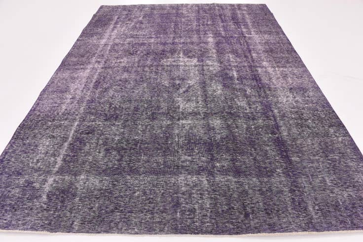 Detail image of 7' 10 x 10' 10 Hand Knotted Ultra Vintage Persian Wool Rug