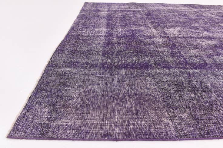 Detail image of 7' 10 x 10' 10 Hand Knotted Ultra Vintage Persian Wool Rug