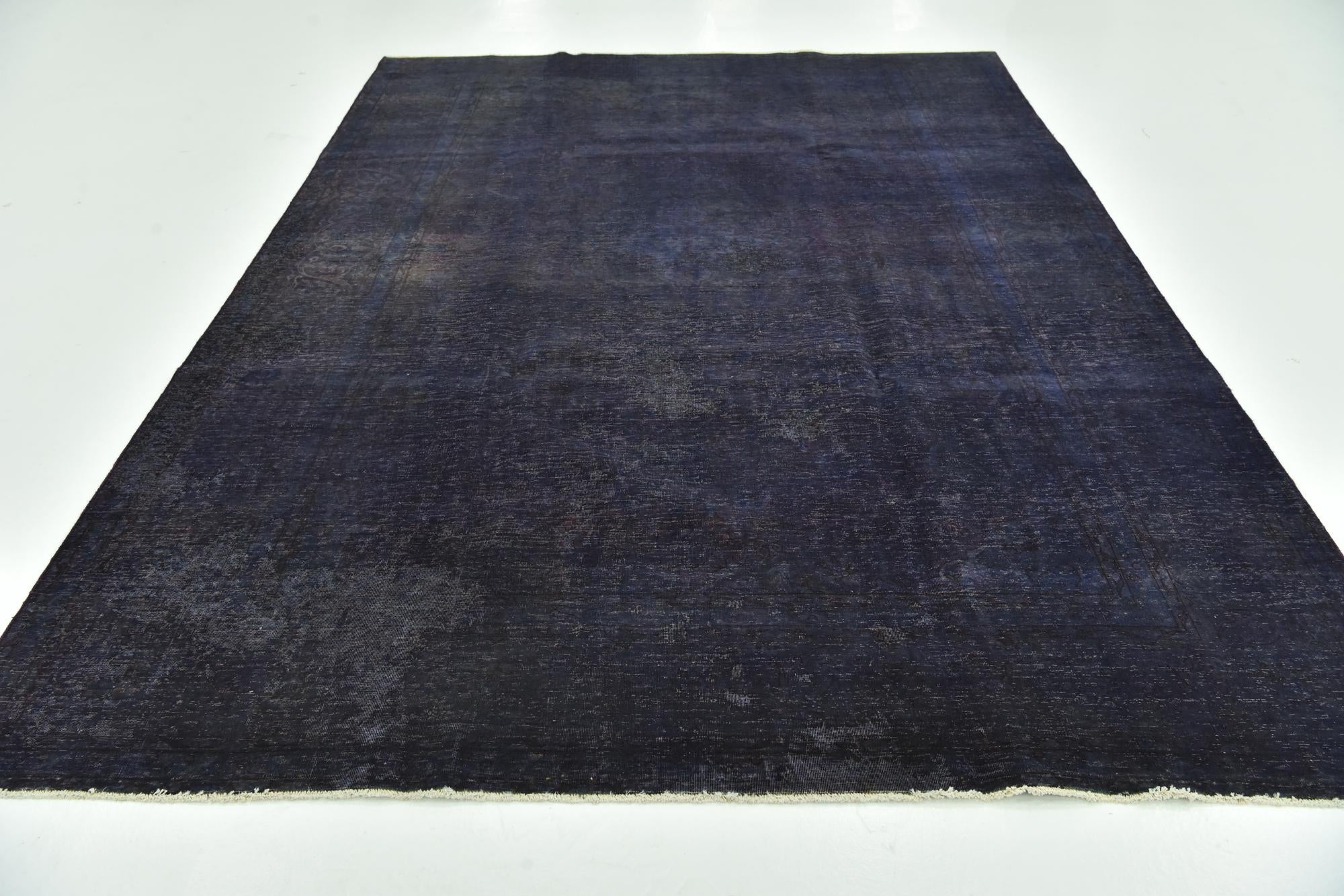 7' 8 x 10' 10 Hand Knotted Ultra Vintage Persian Wool Rug
