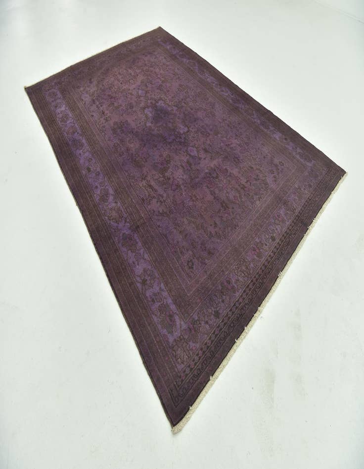 Detail image of 7' x 10' Hand Knotted Ultra Vintage Persian Wool Rug