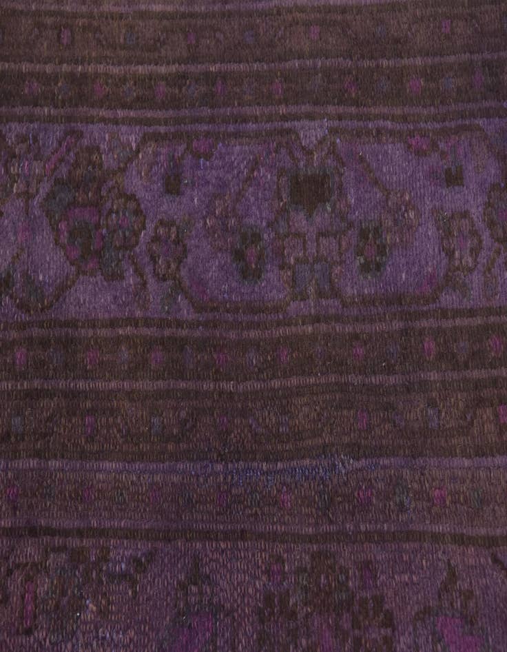 Detail image of 7' x 10' Hand Knotted Ultra Vintage Persian Wool Rug