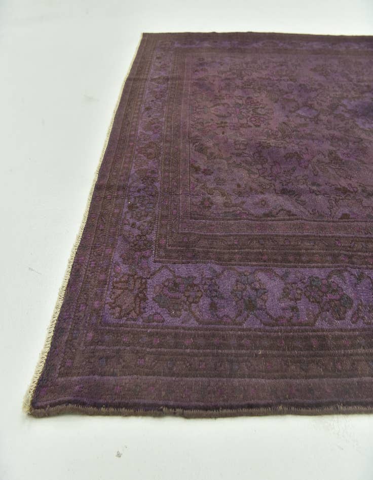 Detail image of 7' x 10' Hand Knotted Ultra Vintage Persian Wool Rug