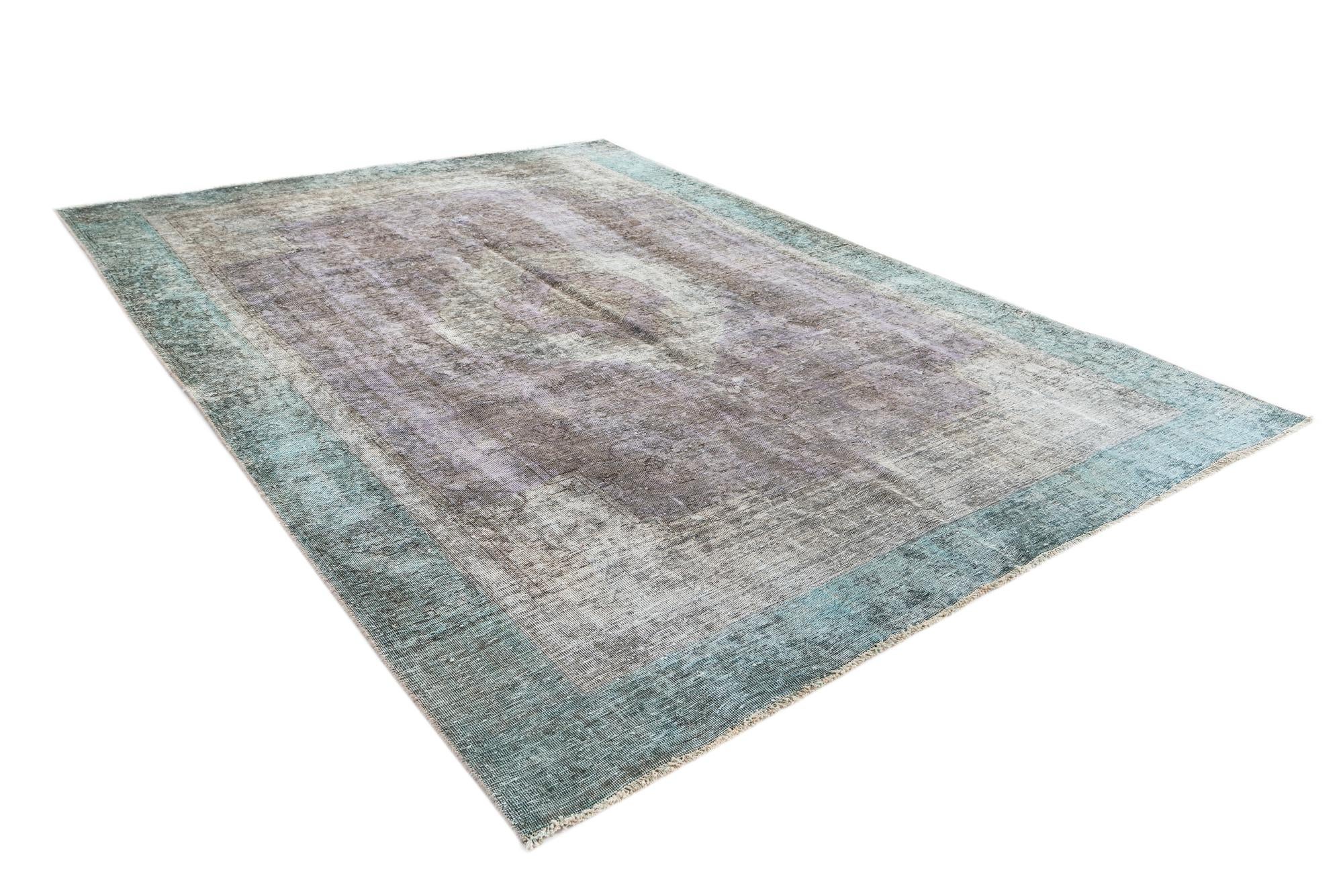 225cm x 325cm anudado a mano Ultra Vintage Alfombra Persa Lana