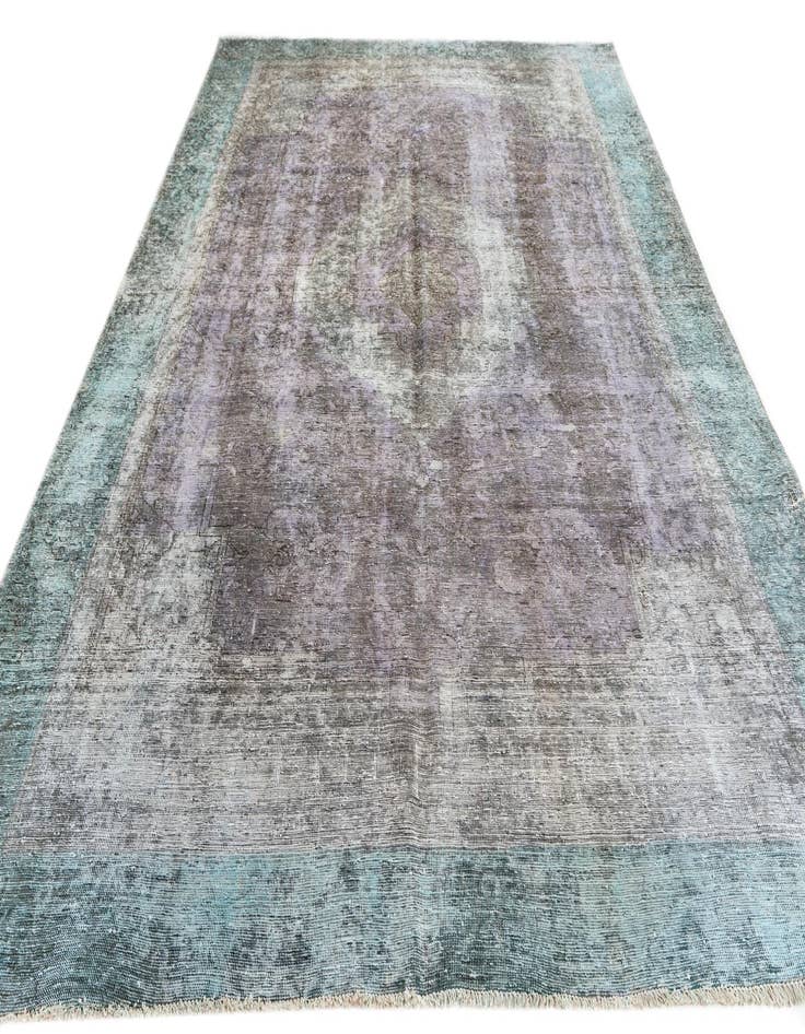 Detail image of 7' 5 x 10' 7  Hand Knotted Ultra Vintage Persian Wool Rug