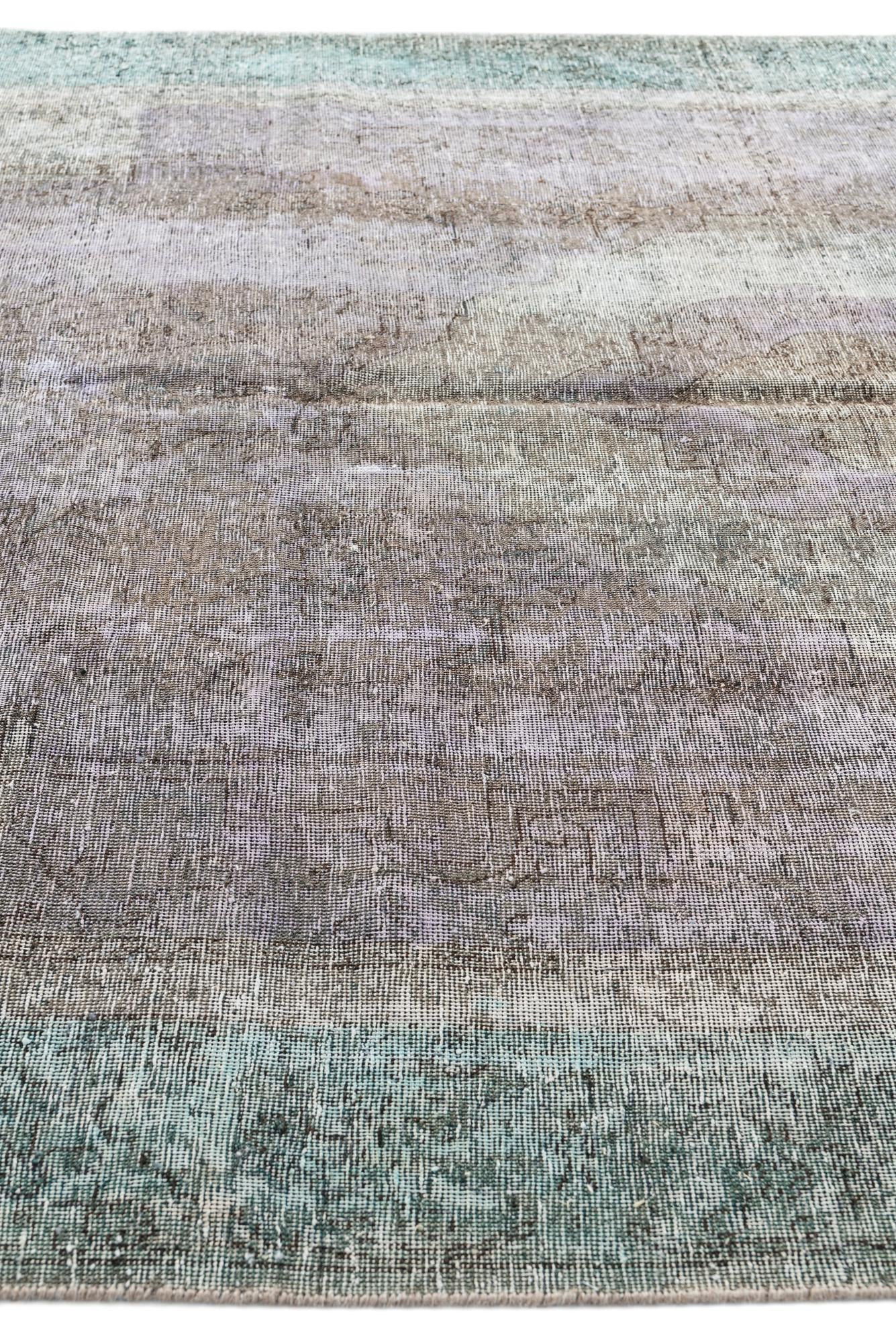 225cm x 325cm anudado a mano Ultra Vintage Alfombra Persa Lana