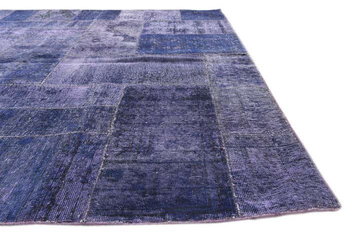 6' 9 x 8' 10 Hand Knotted Ultra Vintage Persian Wool Rug