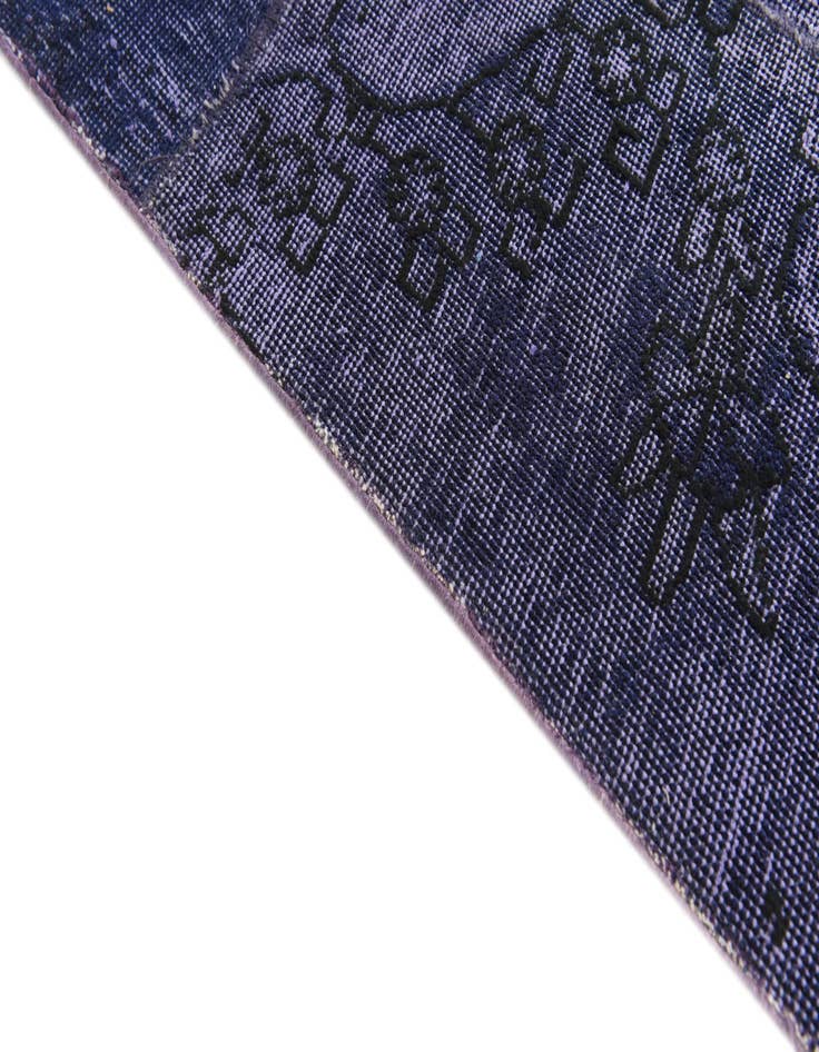 Detail image of 6' 9 x 8' 10  Hand Knotted Ultra Vintage Persian Wool Rug