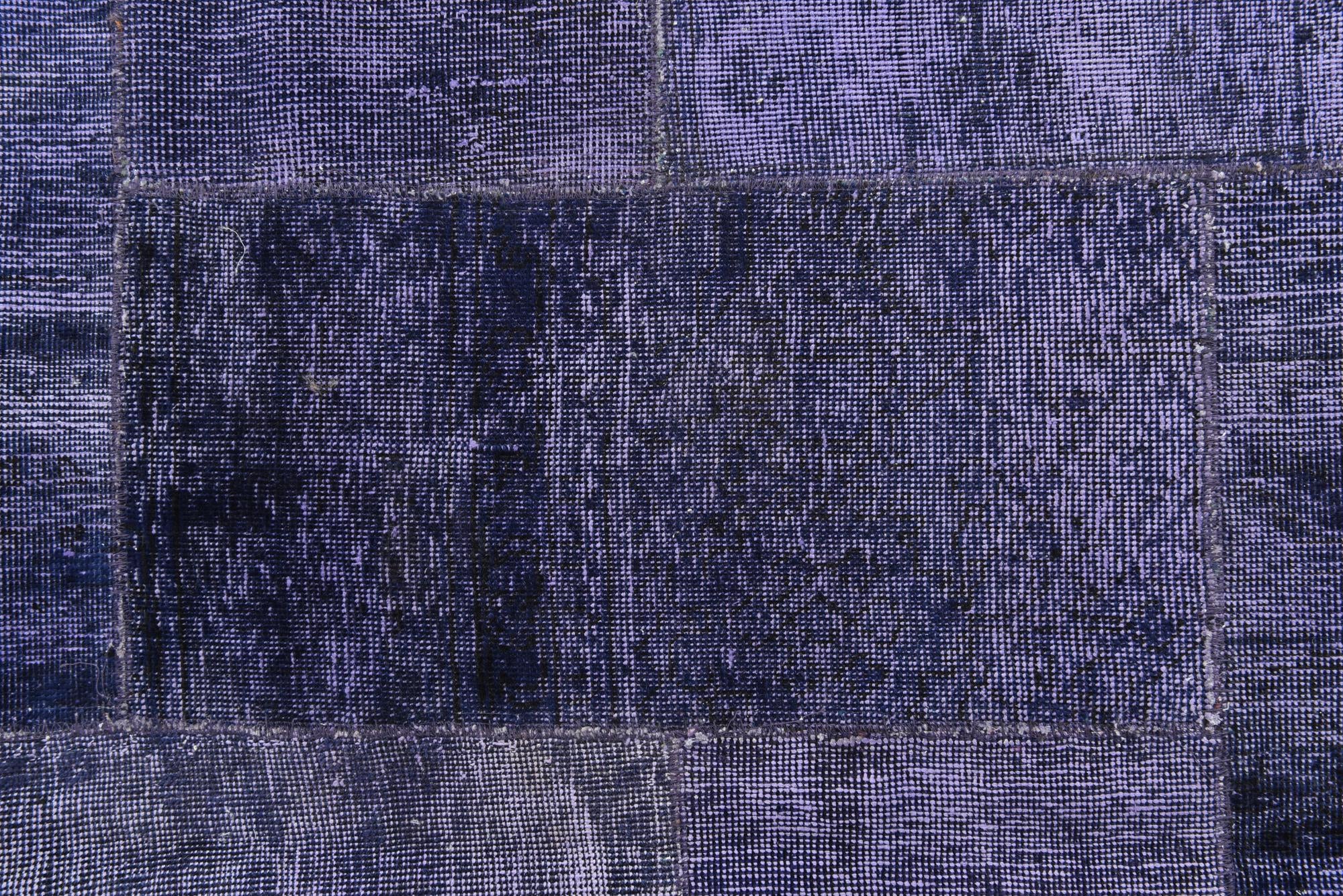 6' 9 x 8' 10 Hand Knotted Ultra Vintage Persian Wool Rug