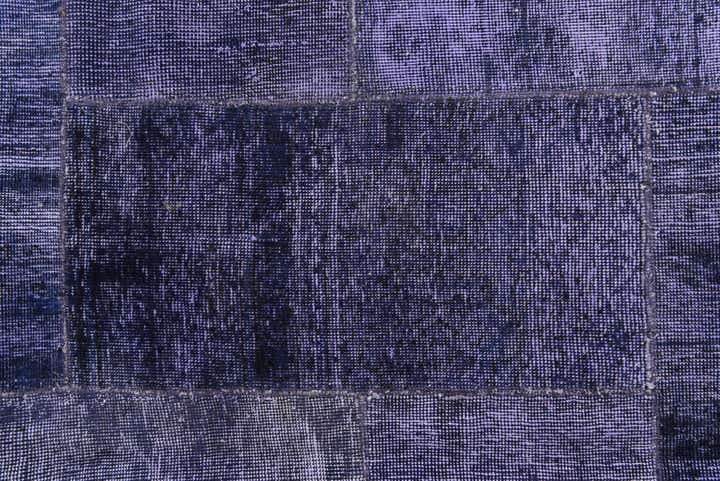 6' 9 x 8' 10 Hand Knotted Ultra Vintage Persian Wool Rug