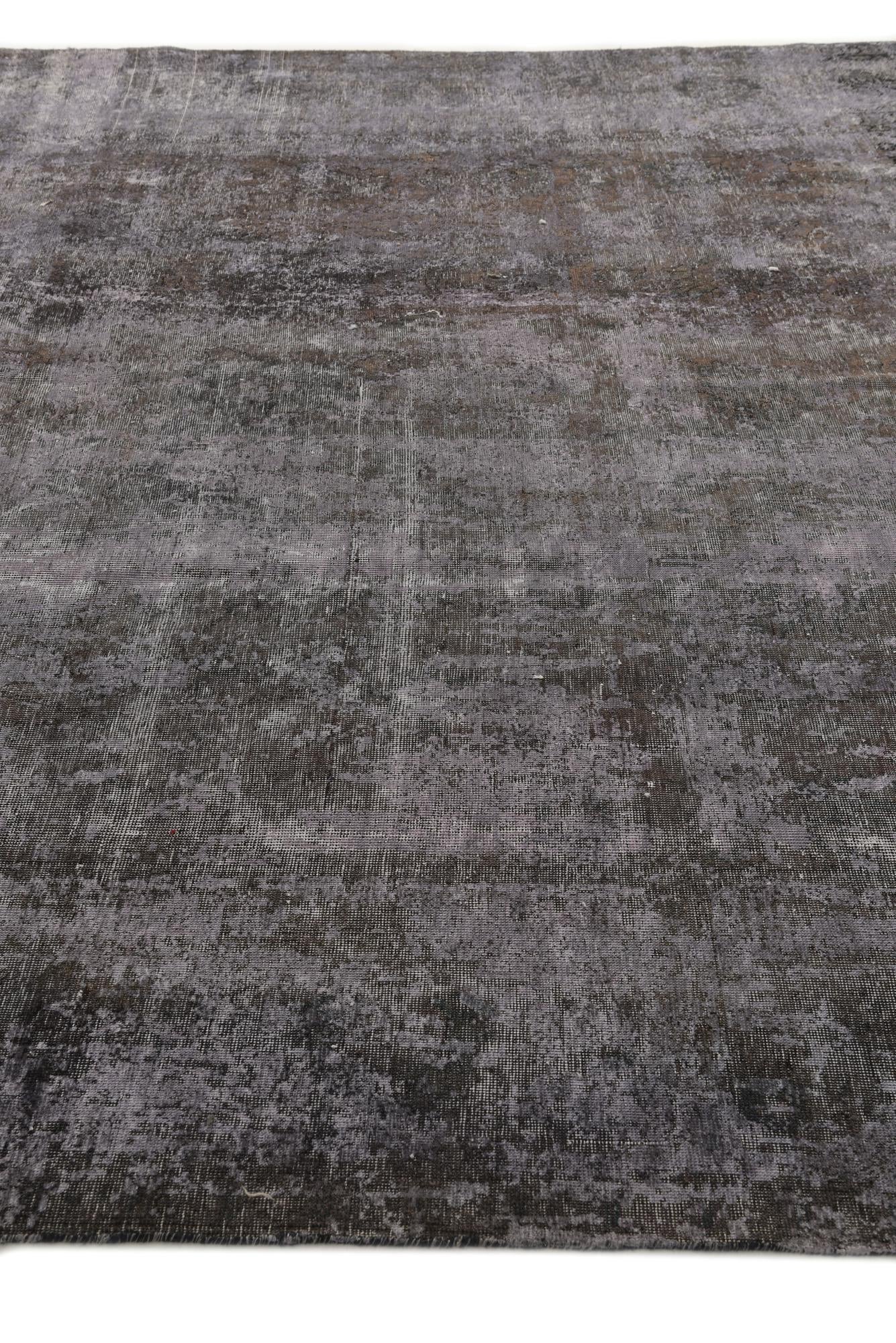 9' 5 x 12' 10 Hand Knotted Ultra Vintage Persian Wool Rug
