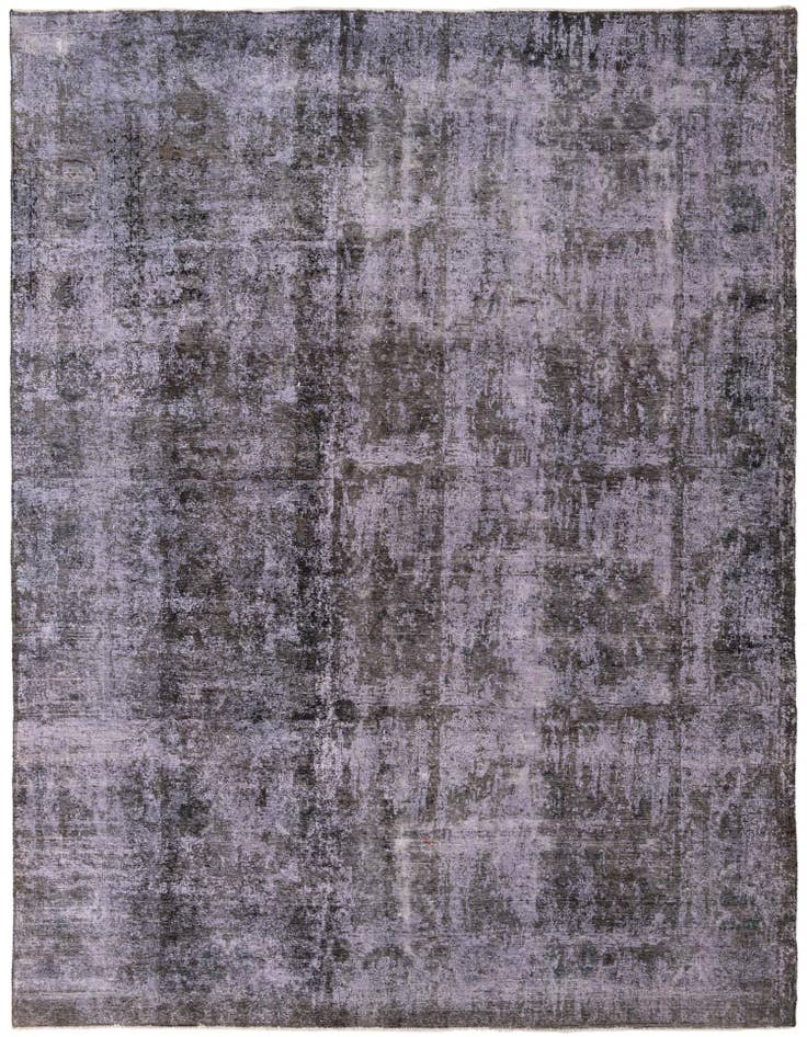 Detail image of 9' 5 x 12' 10 Hand Knotted Ultra Vintage Persian Wool Rug