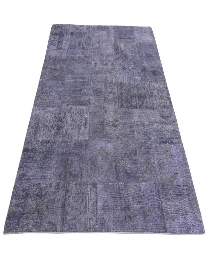 Detail image of 5' 9 x 8'  Hand Knotted Ultra Vintage Persian Wool Rug