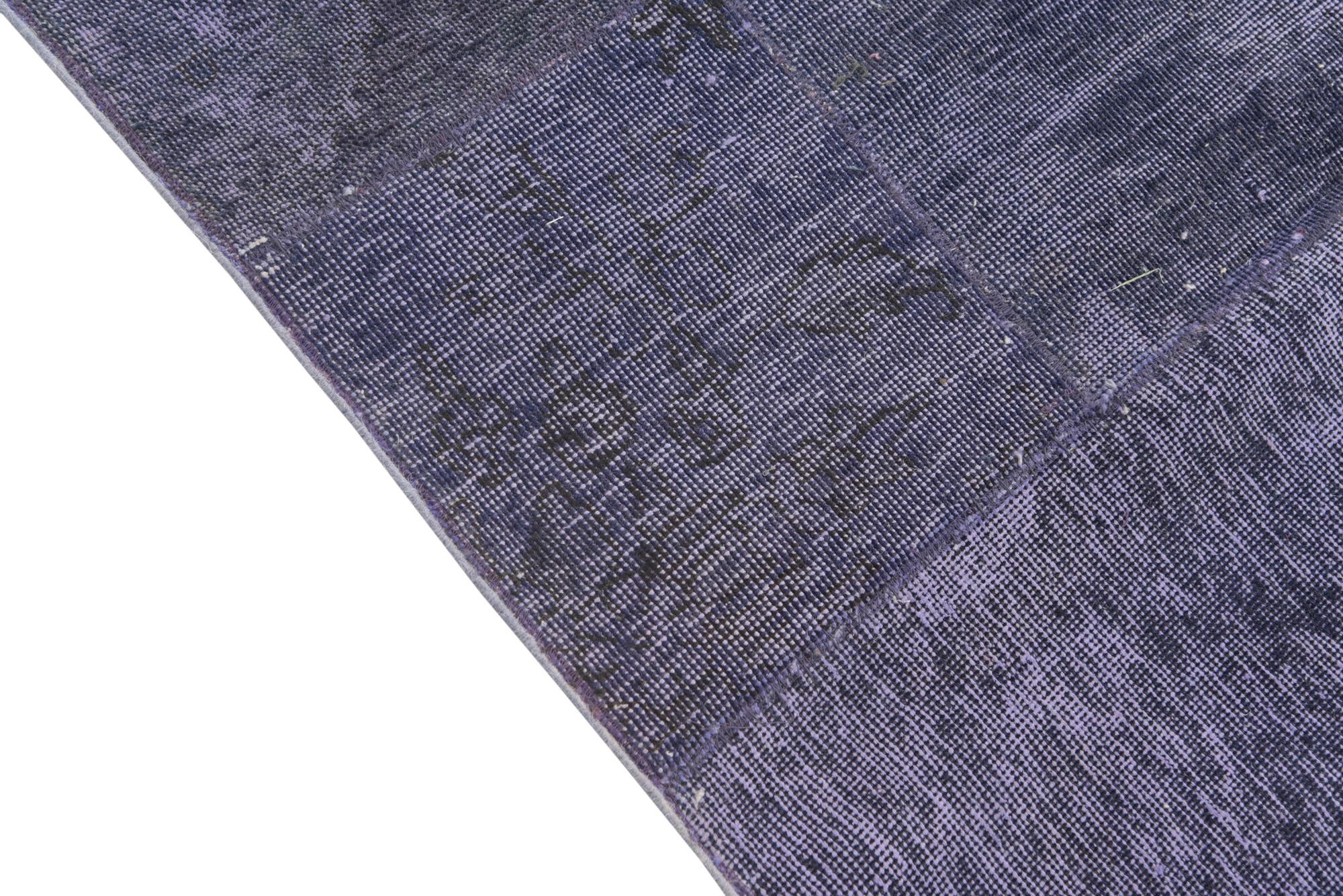 5' 9 x 8' Hand Knotted Ultra Vintage Persian Wool Rug