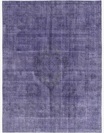 9' 8 x 13' Hand Knotted Ultra Vintage Persian Wool Rug