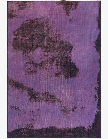 4' 3 x 6' 3 Hand Knotted Ultra Vintage Persian Wool Rug