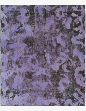 9' 2 x 10' 9 Hand Knotted Ultra Vintage Persian Wool Rug