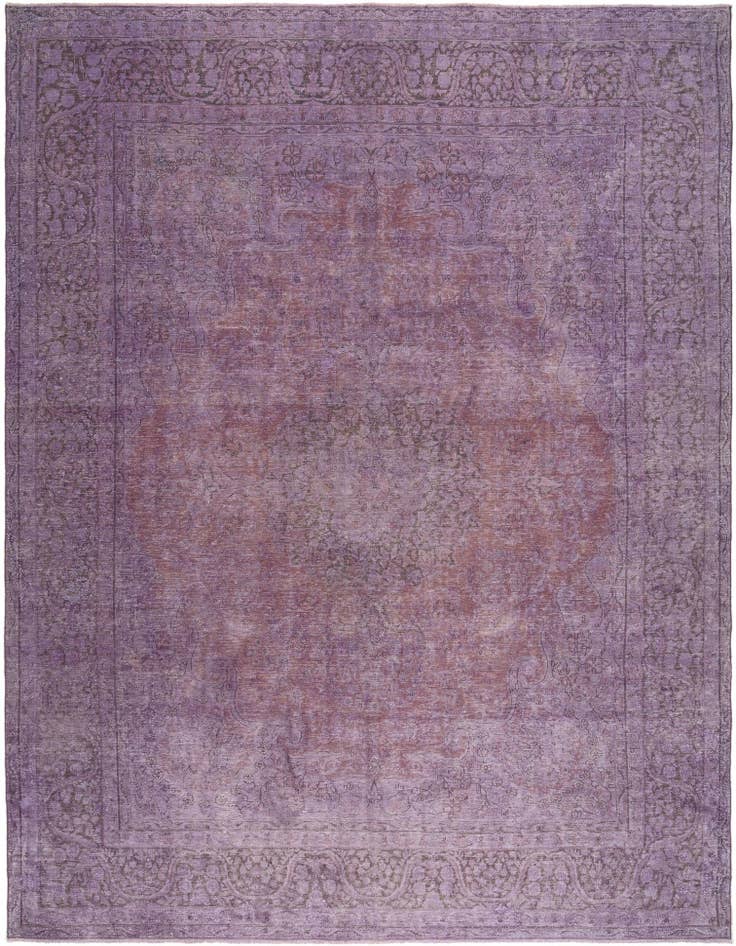 Detail image of 9' 9 x 13' Vintage Royal Wool Rug