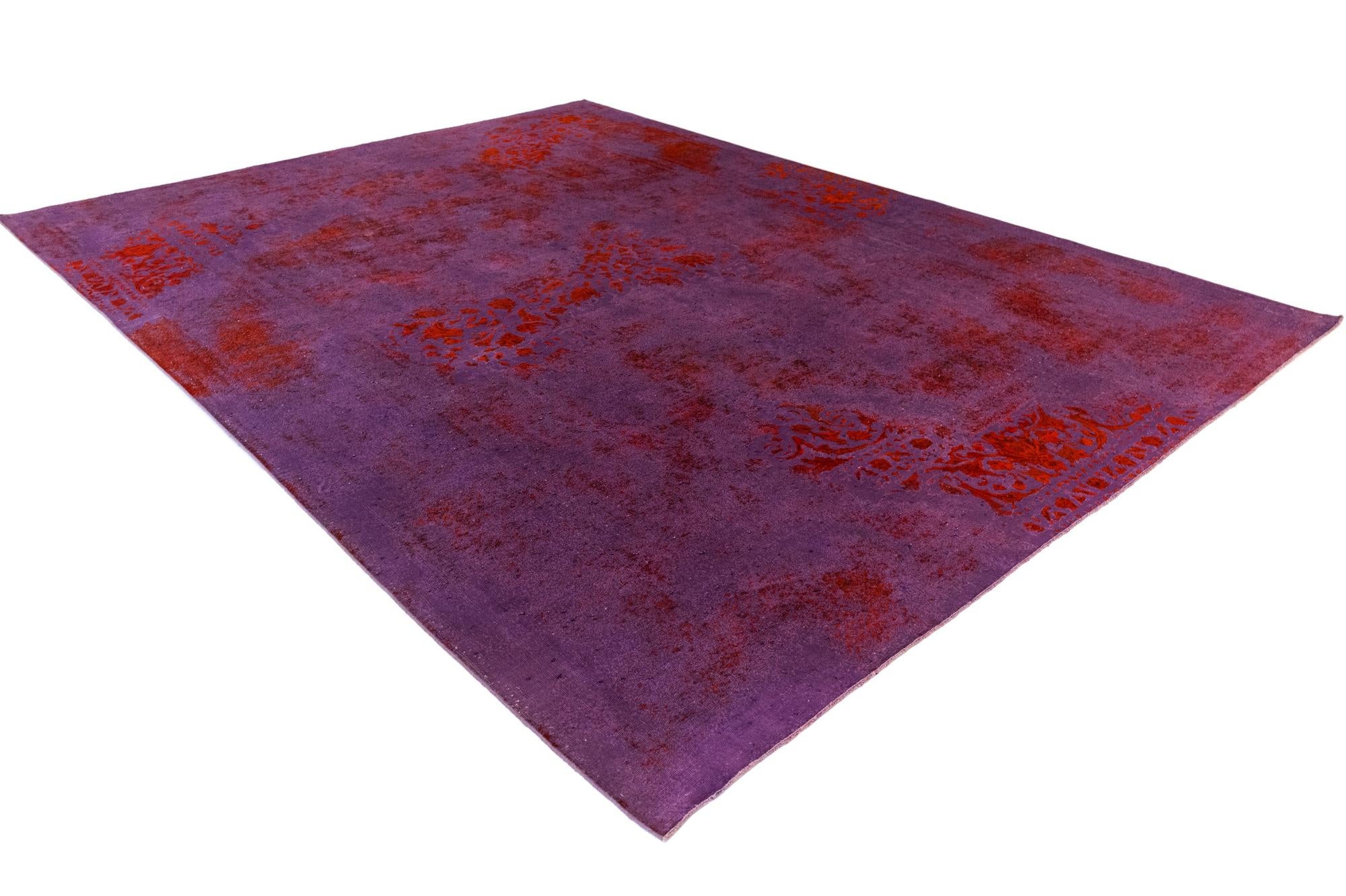 9' 11 x 13' 3 Vintage Royal Wool Rug