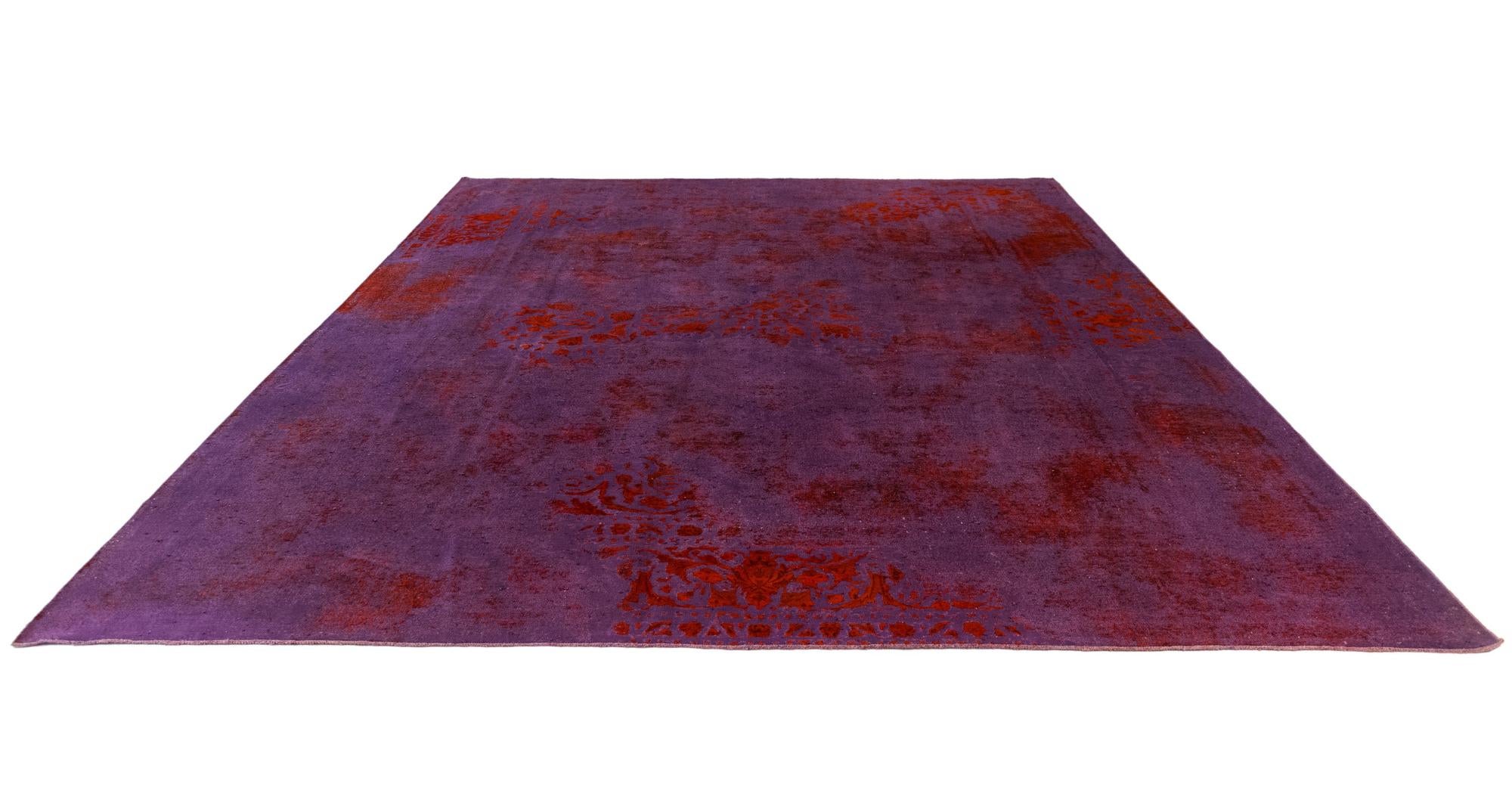 9' 11 x 13' 3 Vintage Royal Wool Rug