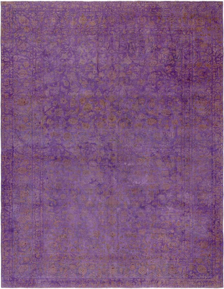 Detail image of 8' 4 x 12' Vintage Royal Wool Rug