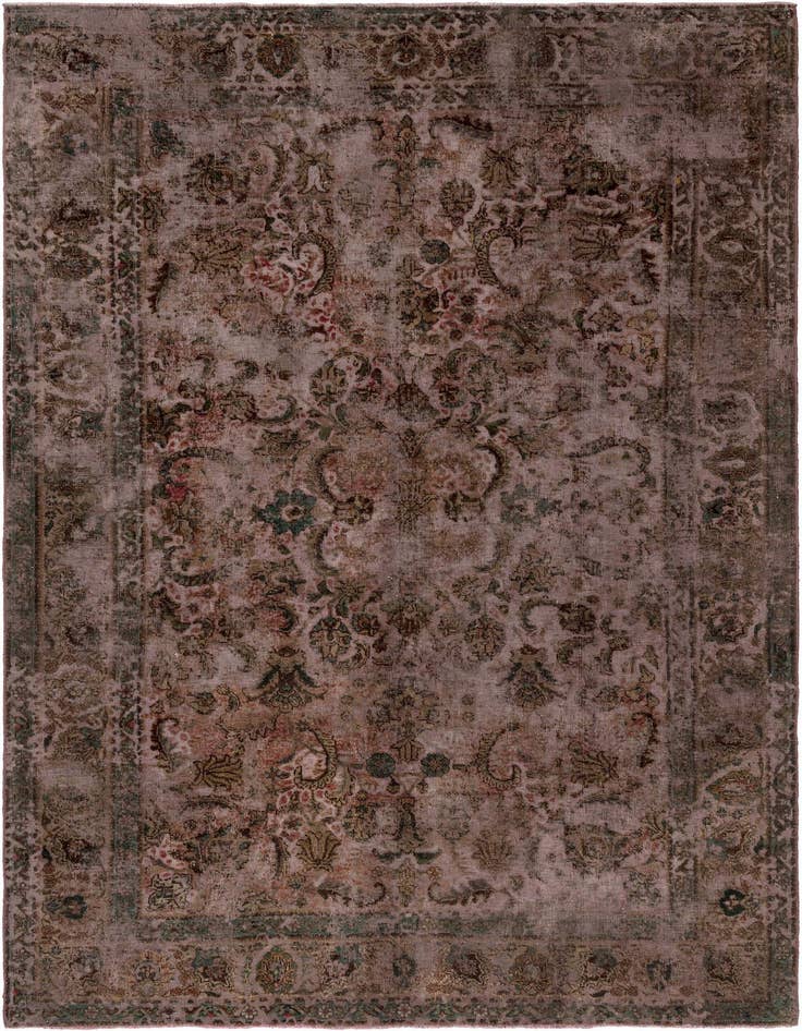 Detail image of 6' 10 x 9' 9 Vintage Royal Wool Rug