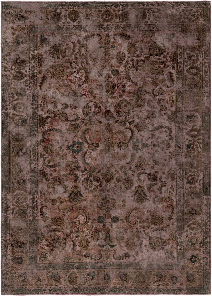 Detail image of 6' 10 x 9' 9 Vintage Royal Wool Rug