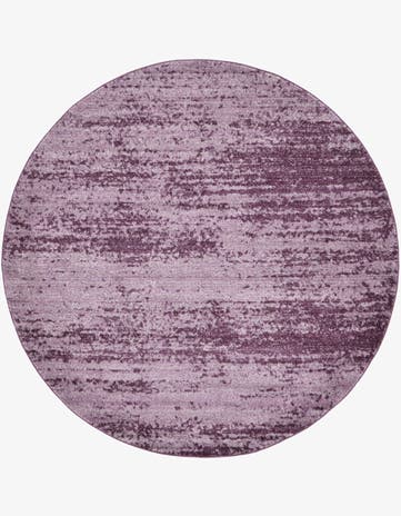 Violet Angelica Round Rug