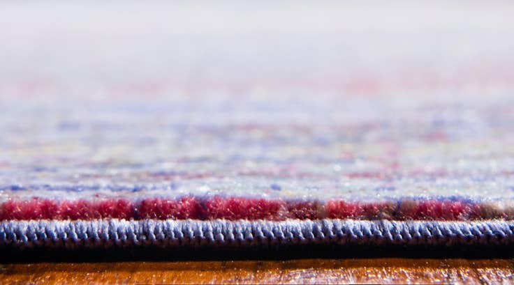Detail image of 6' x 6' Aqua Round Rug