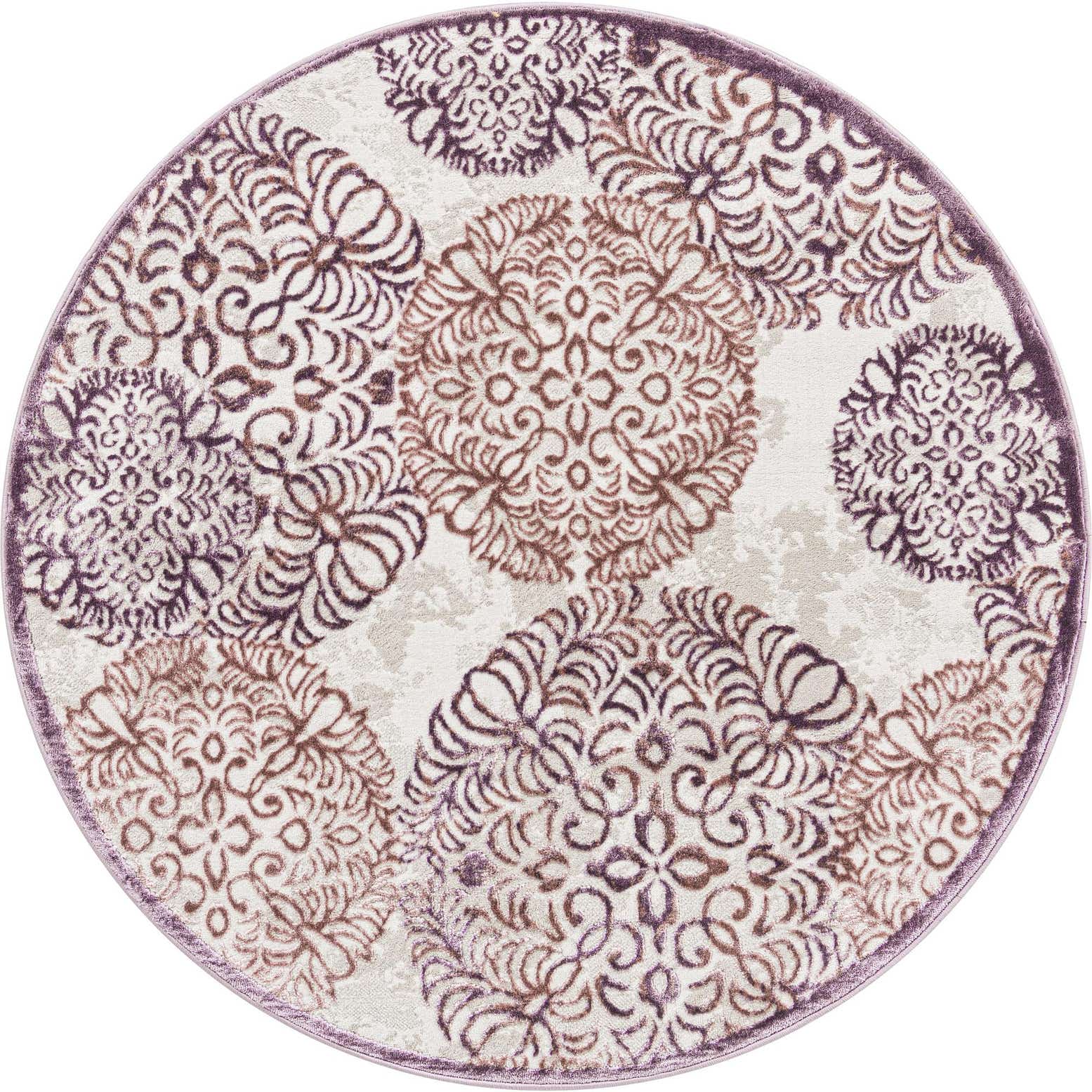 4' x 4' Chesterfield Round Rug