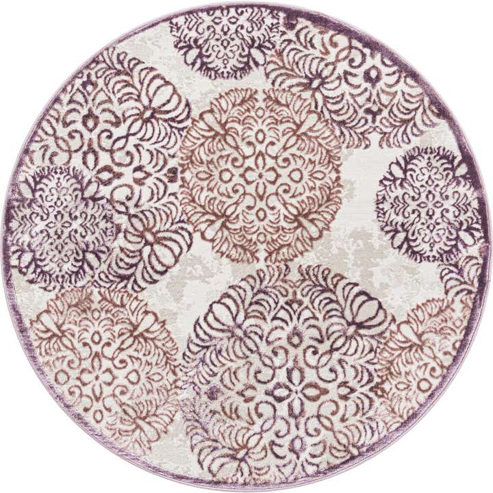 4' x 4' Chesterfield Round Rug