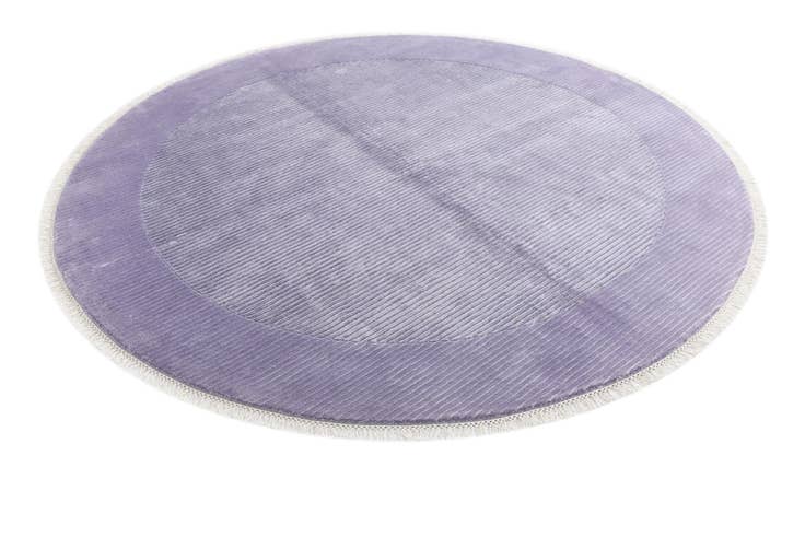 Detail image of 6' 6 x 6' 6 Hand Knotted Darya Wool Round Rug