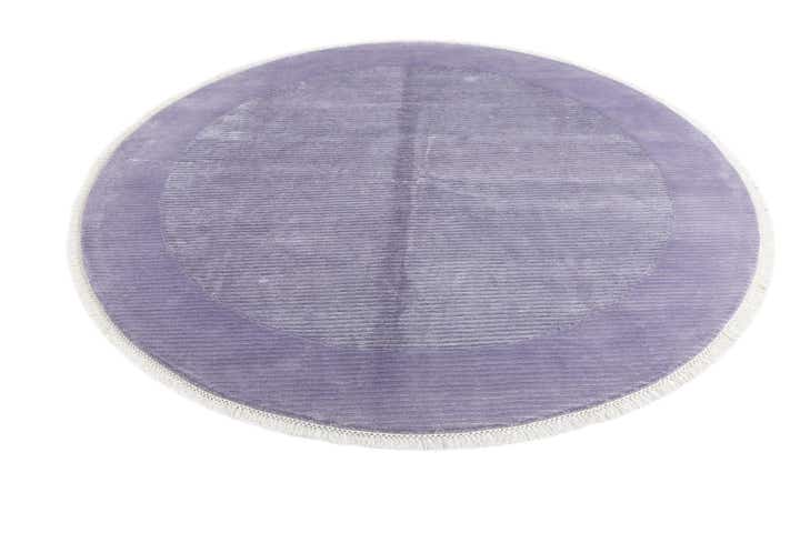 6' 6 x 6' 6 Hand Knotted Darya Wool Round Rug