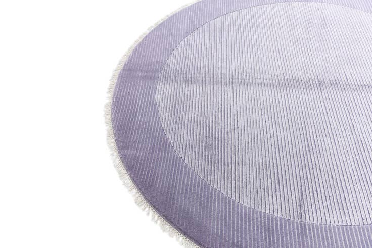 Detail image of 6' 6 x 6' 6 Hand Knotted Darya Wool Round Rug