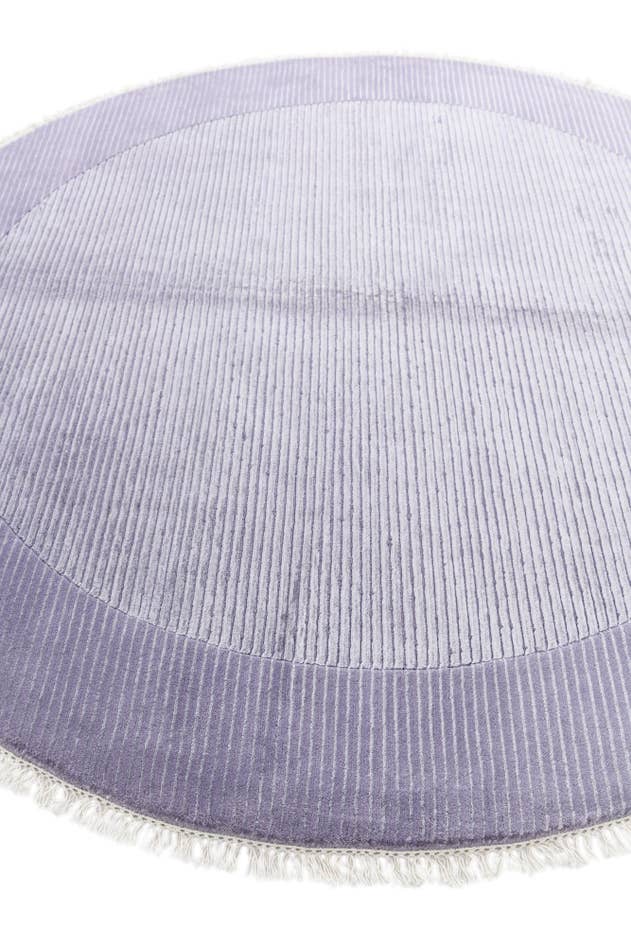 Detail image of 6' 6 x 6' 6 Hand Knotted Darya Wool Round Rug